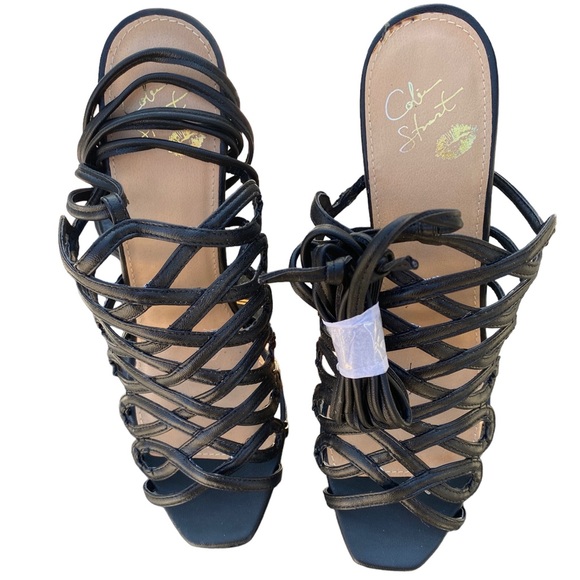 Colin Stuart for Victoria’s Secret Swirl Ankle-Wrap Sandal 8 - Picture 3 of 8